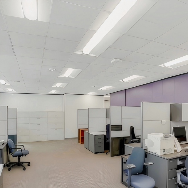 Fluorescent Troffer Lights荧光平板灯