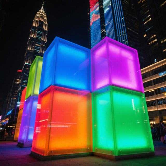 Andisco Tinted Acrylic Lighing