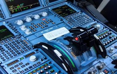 Backlit instrument panels, aircraft interior components